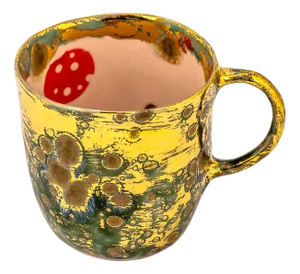 Set of 2 Coralla's Mugs 20cl Michelangelo