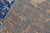 Blue Shabby Chic Blue/Gray Wool&Silk Rug - 5'0'' X 7'2'' For Sale - Image 8 of 10