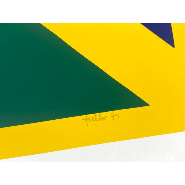1970s Peter Foeller, Composition, 1971, Silkscreen For Sale - Image 5 of 11