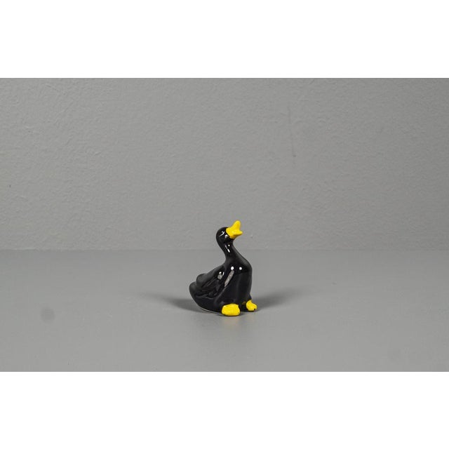 Porcelain Ducks in Black & White, 1970s, Set of 4 For Sale - Image 10 of 14