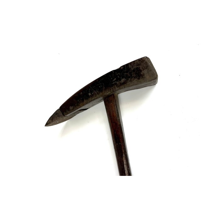 Late 19th Century 19th Century Chinese Wood and Iron Farming Tool Hoe For Sale - Image 5 of 7