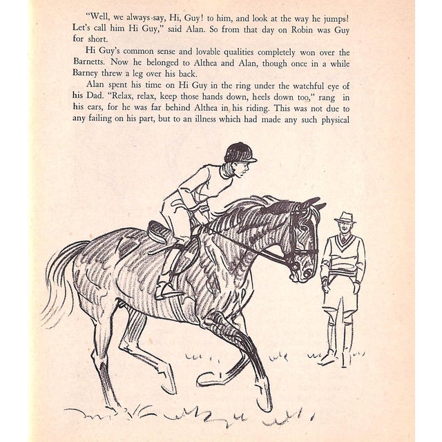 1940s Original 1944 Pencil Drawing From Hi, Guy! The Cinderella Horse by Paul Brown 37 For Sale - Image 5 of 6
