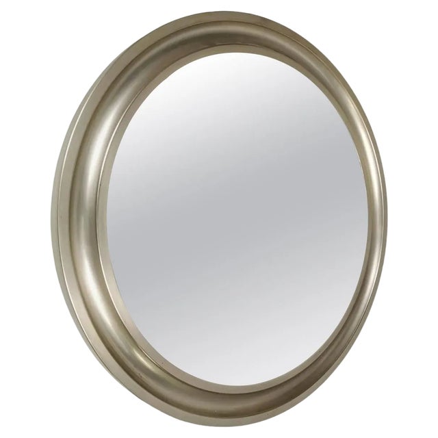 Narciso Round Wall Mirror by Sergio Mazza for Artemide, 1960s For Sale