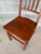 Brown Hunt Country Mission Style Cherry Side Chairs - A Pair For Sale - Image 8 of 11