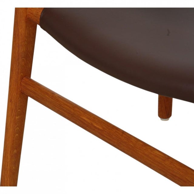 JH-515 Chair in Oak by Hans Wegner, 1950s For Sale - Image 18 of 18