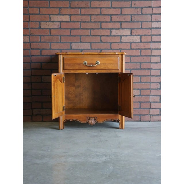 Wood Ethan Allen Country French Night Tables ~ a Pair For Sale - Image 7 of 7