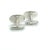 1990s 1990s Pair of Tiffany & Co Estate Cufflinks 18k Y Gold + Sterling Silver For Sale - Image 5 of 7