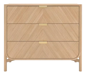 Natural Oak Marius Chest of Drawers by Harto