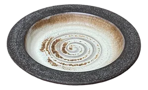 Mid-Century Danish Studio Pottery Bowl from B.J. Keramik, 1960s