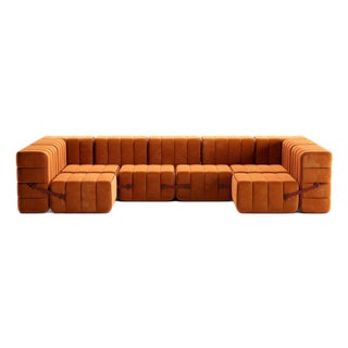 Flexible U-Sofa from Ambivalenz, Set of 15 For Sale