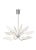 The Belterra chandelier by Sean Lavin for Tech Lighting is inspired by the lotus flower. Petal-shaped LED light guides...