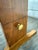 Vintage Mid Century Modern Walnut Convertible Dining and Coffee Trestle Table For Sale - Image 13 of 18