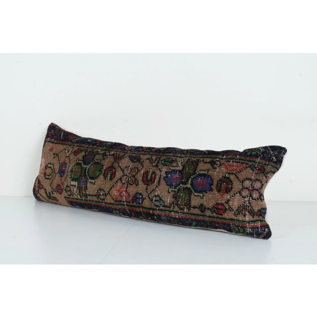 Mid-Century Modern Turkish Wool Carpet Rug Cushion For Sale - Image 3 of 4