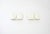 Metal White Foglio Wall Lamps by Tobia & Afra Scarpa for Flos, 1960s, Set of 2 For Sale - Image 7 of 12