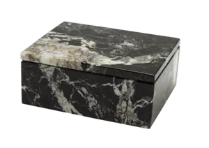 Black Marble Keepsake Box