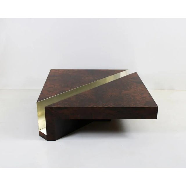 Vintage Coffee Table in Briarwood, 1970 For Sale - Image 10 of 10