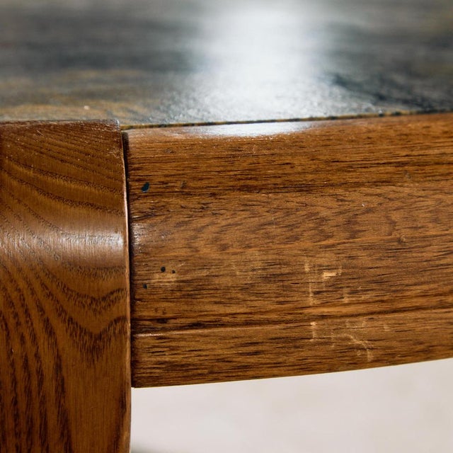 Vintage Oak Coffee Table, 1980s For Sale - Image 12 of 15