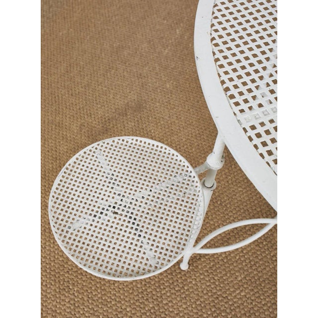 Mid 20th Century Mario Papperzini for Salterini Garden Dining Table With Drink Holders, Attributed For Sale - Image 5 of 13