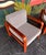 Mid 20th Century Danish Teak Club Chair Pair For Sale - Image 5 of 11
