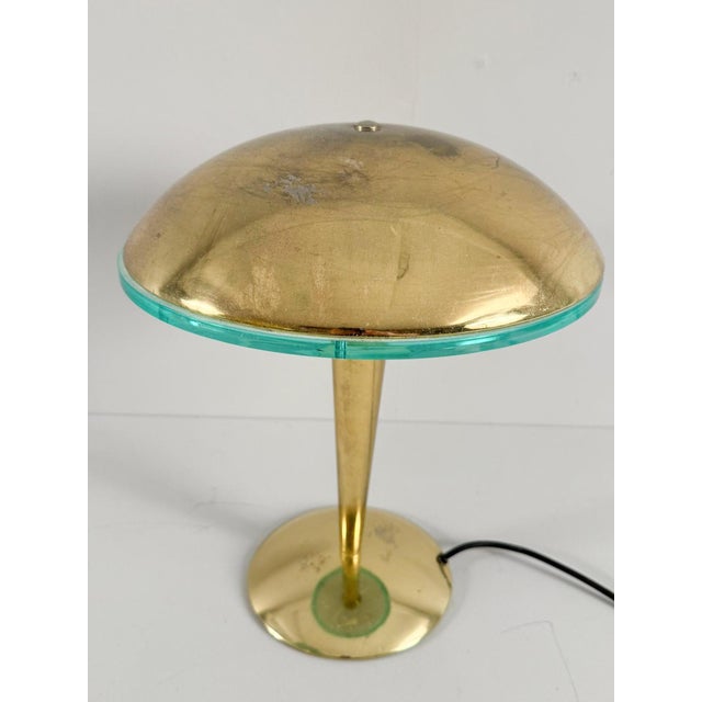 Gold Vintage Table Lamps, Germany, 1980s, Set of 2 For Sale - Image 8 of 18