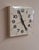 Vintage Wall Clock with White Rubber Case and Transparent Dial Cover, Europa, 1970s For Sale - Image 3 of 5