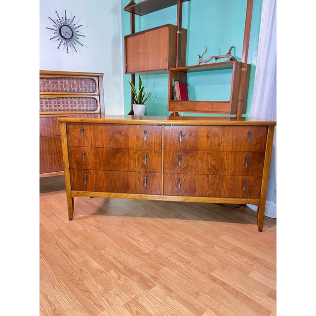Stunning vintage Mid-Century Modern bedroom set from Lane Furniture’s iconic Perception line (designed by Warren Church,...