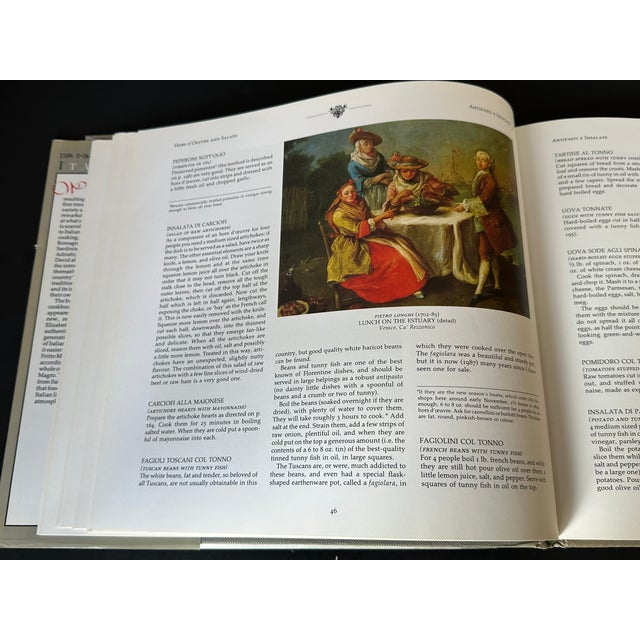 Traditional Vintage Cookbook Italian Food by Elizabeth David For Sale - Image 3 of 17