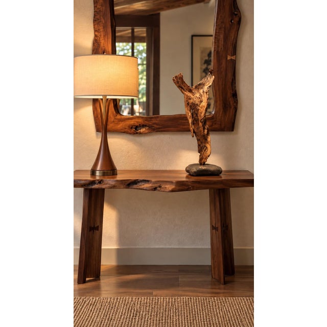 Wood Vintage One of a Kind Teak Wood Sculpture For Sale - Image 7 of 11