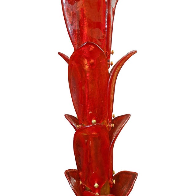 Floor Lamp in Murano Glass, 1980s For Sale - Image 6 of 8