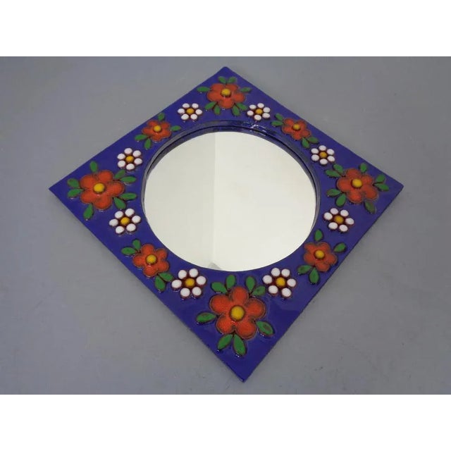 Ceramic Mirror by Katharina Bläser Studio, 1970s For Sale - Image 6 of 13