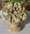 Vintage Cast Stone Fruit Basket Garden Urn For Sale - Image 9 of 16