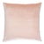 Schumacher Venetian Silk Velvet Pillow 24" in Petal For Sale