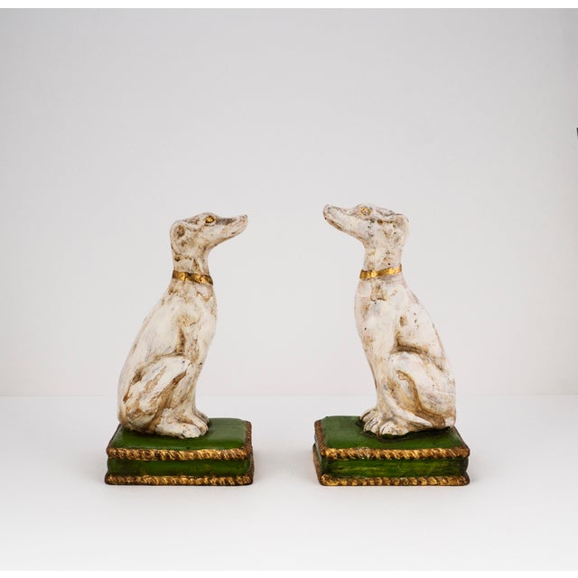 1960s Vintage Greyhound Sculptures, Italy, 1960s-1970s, Set of 2 For Sale - Image 5 of 18