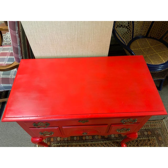 20th Globe Furniture Century Low Boy Dresser For Sale - Image 4 of 10