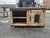 Industrial Sliding Door Media Cabinet in Reclaimed Style Wood For Sale In Philadelphia - Image 6 of 9