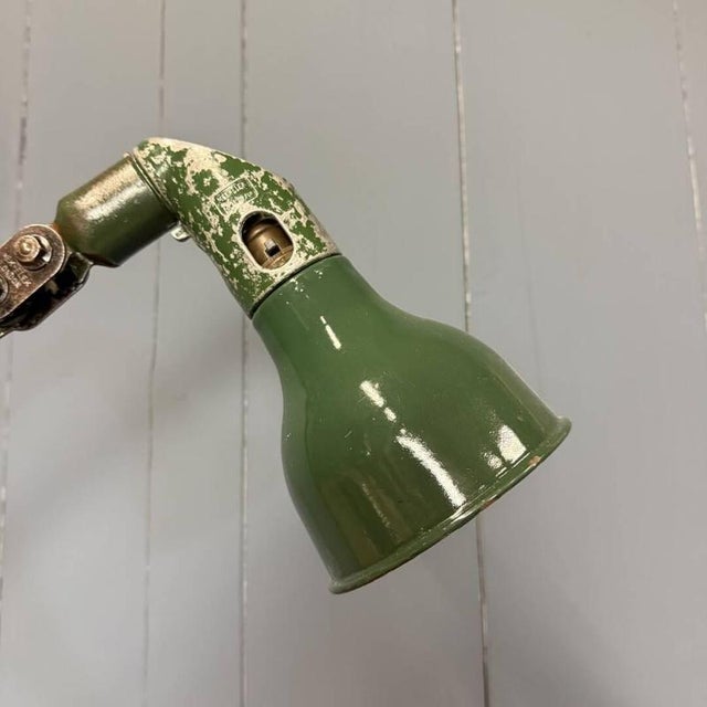 Dark Green Three-Arm Machine Lamp by Mek Elek For Sale - Image 6 of 18