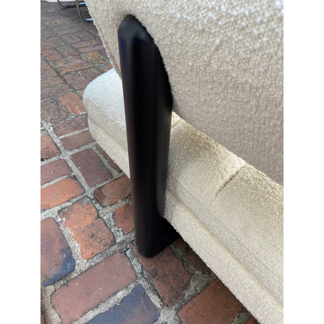 2010s Jonathan Adler Aspen Slipper Sofa For Sale - Image 5 of 11