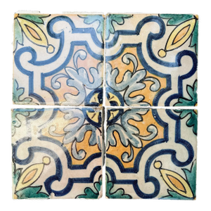 30’s Spanish Tiles, Set of 4
