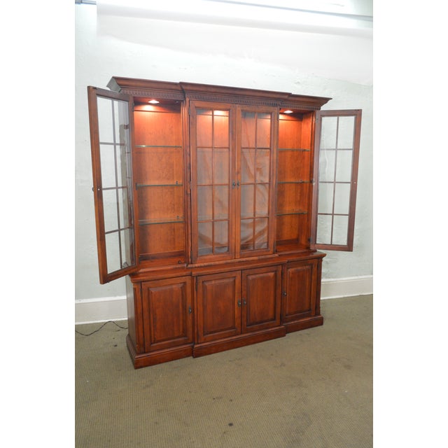 Lexington Bob Timberlake Solid Cherry China Breakfront or