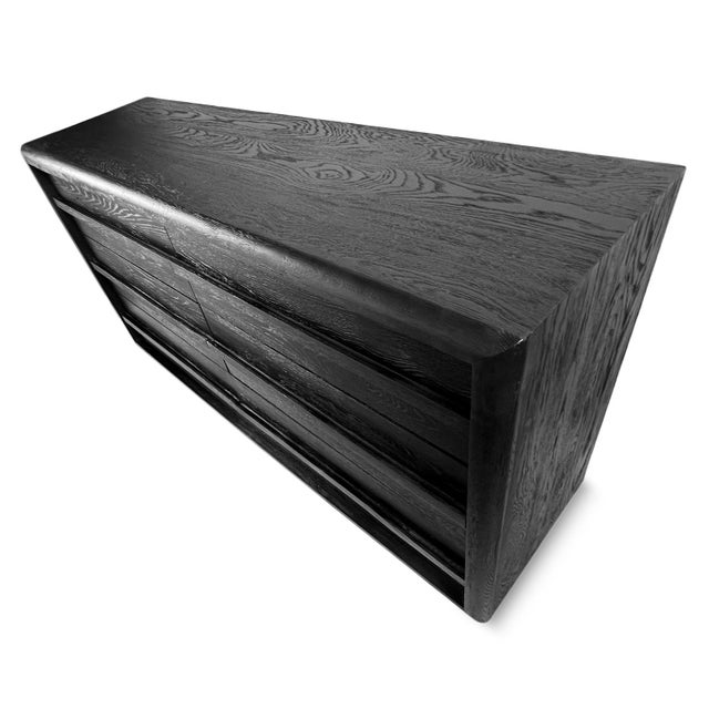 2020s Black Sierra 6-Drawer Dresser For Sale - Image 5 of 8