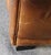 Animal Skin Late 20th Century Deco Style Leather Loveseat For Sale - Image 7 of 7
