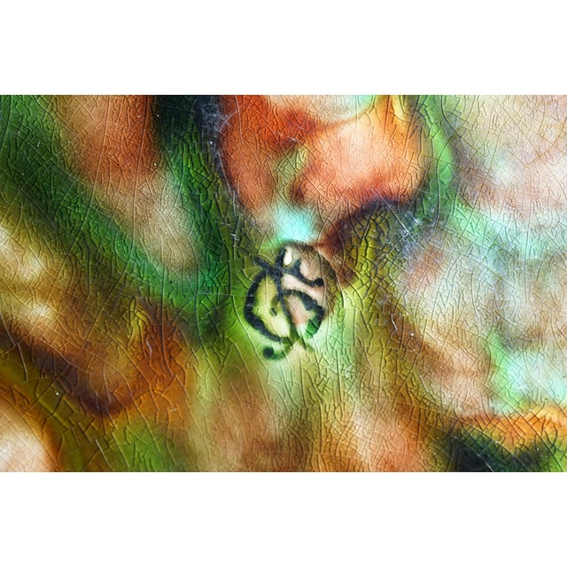 Antique Ceramic Plate and Stand from George Jones Factory, 1800s, Set of 2 For Sale - Image 17 of 18