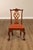 Stickley Chippendale Style Set of Four Mahogany Dining Chairs For Sale - Image 16 of 18
