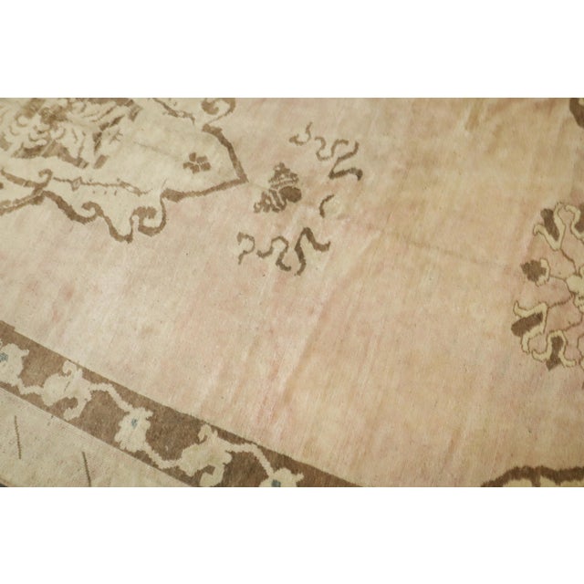 Vintage Zabihi Collection Turkish Gallery Size Rug For Sale - Image 9 of 11