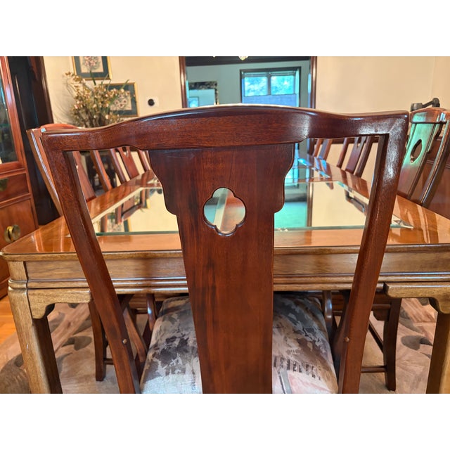 1980s 1980s Thomasville "Horizon" Collection Dining Table & Chairs For Sale - Image 5 of 10