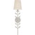 Julie Neill for Visual Comfort Signature Avery 26" Sconce Plaster White with Linen Shade For Sale