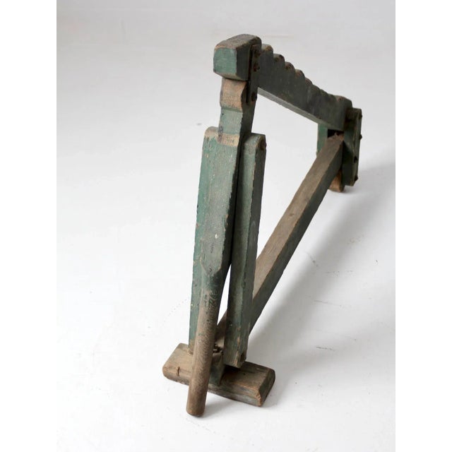 Antique Wagon Jack For Sale - Image 10 of 11