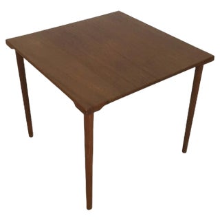 Teak Side Table by Peter Hvidt & Orla Molgaard for France & Son Daverkosen, 1960s For Sale