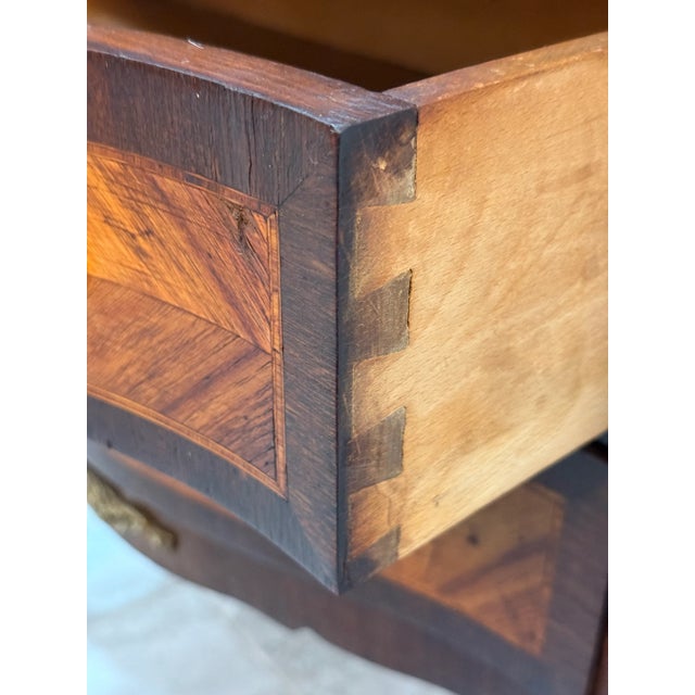 French Louis XV Transitional Fruitwood Commode For Sale - Image 14 of 15