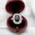 Contemporary 2.3 carat Sapphire and Diamond Platinum Ring, Size 7 For Sale - Image 3 of 5